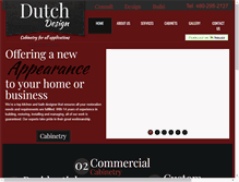 Tablet Screenshot of dutchdesignbuild.com